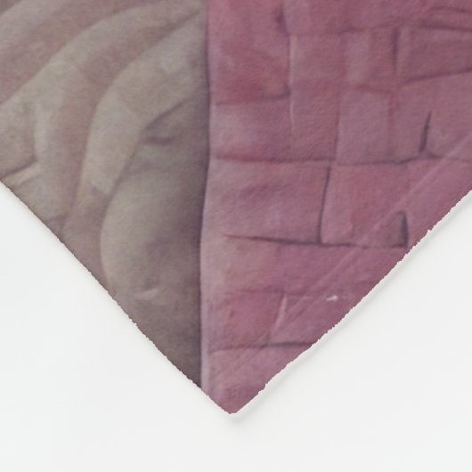 Couverture Polaire Conception abstraite composée (Coin)