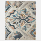 Couverture Polaire Conception abstraite composée (Devant)