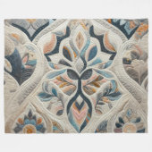 Couverture Polaire Conception abstraite composée (Devant (Horizontal))