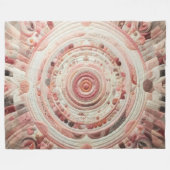 Couverture Polaire Conception abstraite composée (Devant (Horizontal))