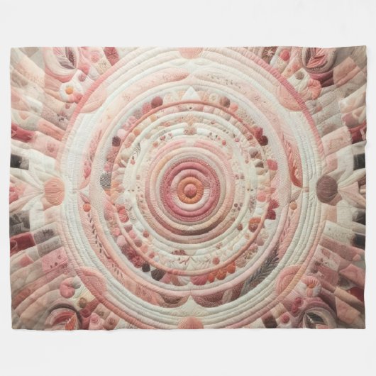 Couverture Polaire Conception abstraite composée (Devant (Horizontal))