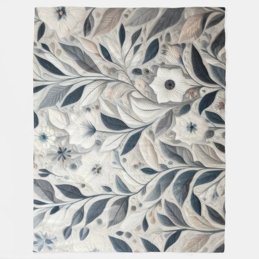 Couverture Polaire Conception abstraite composée (Devant)