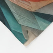 Couverture Polaire Conception abstraite composée (Coin)