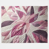 Couverture Polaire Conception abstraite composée (Devant (Horizontal))