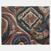 Couverture Polaire Conception abstraite composée (Devant (Horizontal))