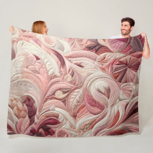 Couverture Polaire Conception abstraite composée