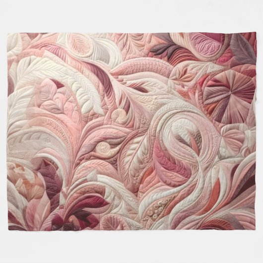 Couverture Polaire Conception abstraite composée (Devant (Horizontal))