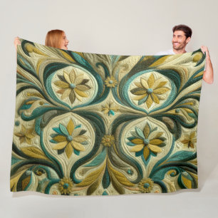 Couverture Polaire Conception abstraite composée