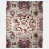 Couverture Polaire Conception abstraite composée (Devant)