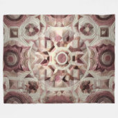 Couverture Polaire Conception abstraite composée (Devant (Horizontal))