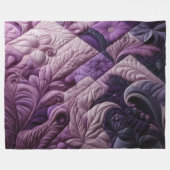 Couverture Polaire Conception abstraite composée (Devant (Horizontal))