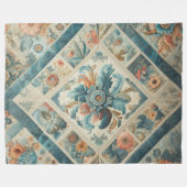Couverture Polaire Conception abstraite composée (Devant (Horizontal))