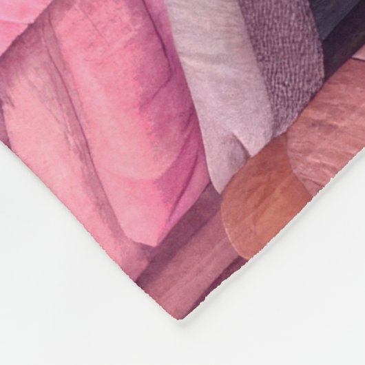 Couverture Polaire Conception abstraite composée (Coin)