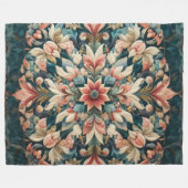 Couverture Polaire Conception abstraite composée (Devant (Horizontal))