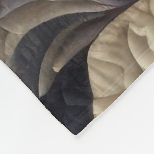 Couverture Polaire Conception abstraite composée (Coin)