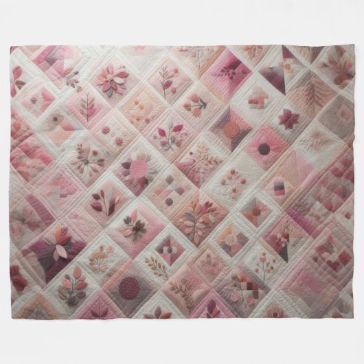 Couverture Polaire Conception abstraite composée (Devant (Horizontal))