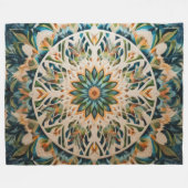 Couverture Polaire Conception abstraite composée (Devant (Horizontal))