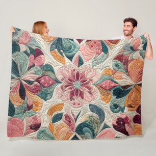 Couverture Polaire Conception abstraite composée