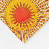 Couverture Polaire Conception abstraite moderne et attrayante avec fl (Coin)