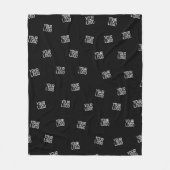 Couverture Polaire Conception aléatoire, logo ou image d'entreprise (Devant)