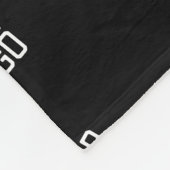 Couverture Polaire Conception aléatoire, logo ou image d'entreprise (Coin)