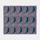 Couverture Polaire Conception artistique de dauphin (Devant (Horizontal))