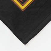 Couverture Polaire Conception celtique de noeud avec des chiens (Coin)