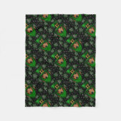 Couverture Polaire Conception d'art St. Patty Doxie (Devant)