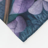 Couverture Polaire Conception de bactéries violettes (Coin)