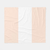 Couverture Polaire Conception de barre de pastel de pêche doux et de  (Devant (Horizontal))