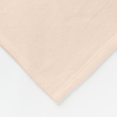 Couverture Polaire Conception de barre de pastel de pêche doux et de  (Coin)