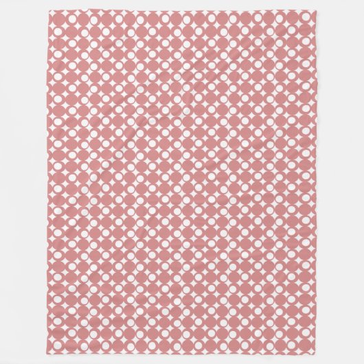 Couverture Polaire Conception de boule Mod rose @ Emporio Moffa (Devant)