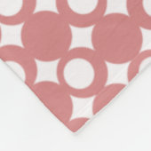 Couverture Polaire Conception de boule Mod rose @ Emporio Moffa (Coin)