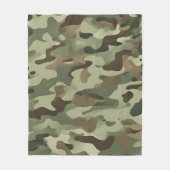 Couverture Polaire Conception de camouflage (Devant)