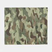 Couverture Polaire Conception de camouflage (Devant (Horizontal))