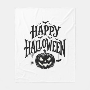 Couverture Polaire Conception de chemise Chauve-souris Citrouille Joy