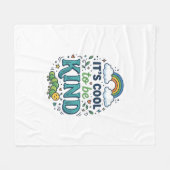 Couverture Polaire Conception de chemise de chenille arc-en-ciel Cool (Devant (Horizontal))