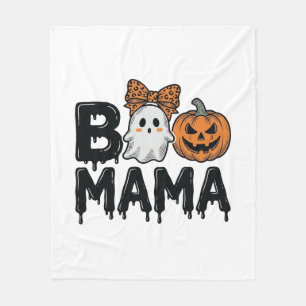 Couverture Polaire Conception de chemise de maman fantôme Halloween c