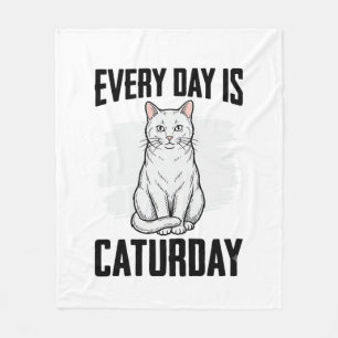 Couverture Polaire Conception de chemise drôle pour amateur de chat d