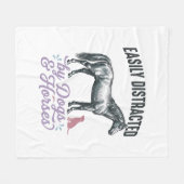 Couverture Polaire Conception de chemise facilement distrait par les (Devant (Horizontal))