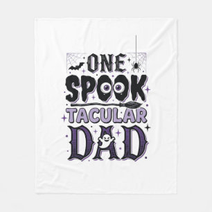 Couverture Polaire Conception de chemise Halloween pour papa Vintage