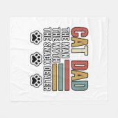 Couverture Polaire Conception de chemise pour vendeur de snacks drôle (Devant (Horizontal))