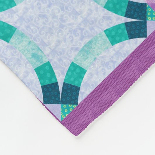 Couverture Polaire Conception de courtepointe en anneau de Mariage vi (Coin)