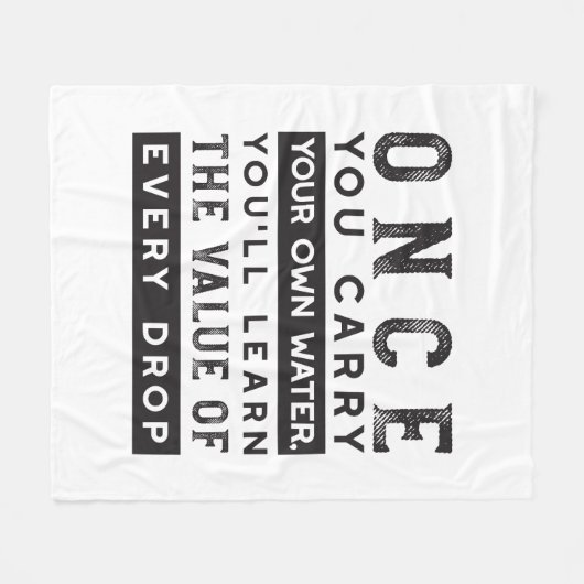 Couverture Polaire Conception de devis de sagesse - Valeur de chaque  (Devant (Horizontal))