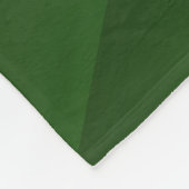 Couverture Polaire Conception de feuille de palmier tropical vert Nat (Coin)