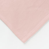 Couverture Polaire Conception de fleur sauvage de lapin duveteux pour (Coin)