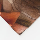 Couverture Polaire Conception de fleurs en surface (Coin)