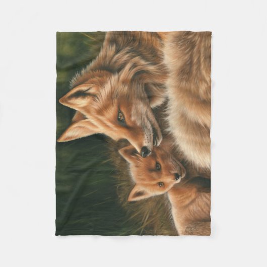 Couverture Polaire Conception de Fox (Devant)