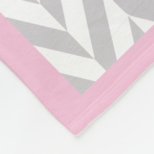 Couverture Polaire Conception de garde d'éléphants roses (Coin)