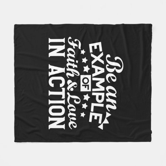 Couverture Polaire Conception de la motivation chrétienne - Foi, Amou (Devant (Horizontal))